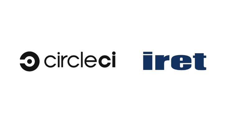 CircleCI様のロゴとアイレットのロゴ